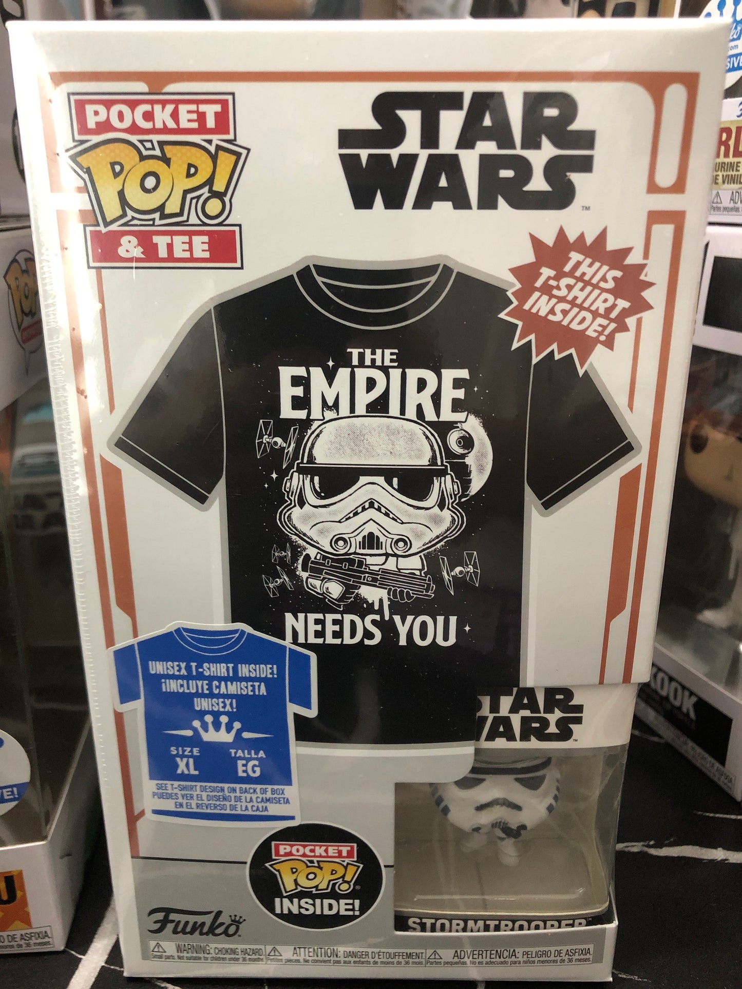 Pocket Pop! And Tee Star Wars