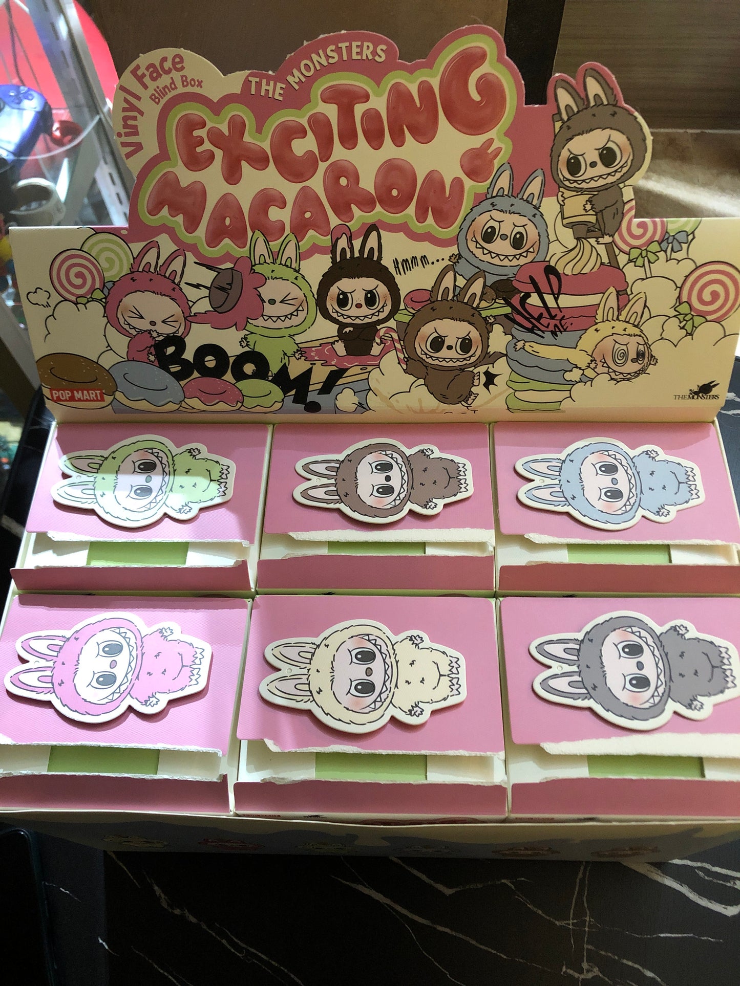 Popmart Labubu The Exciting Macaron Blindbox