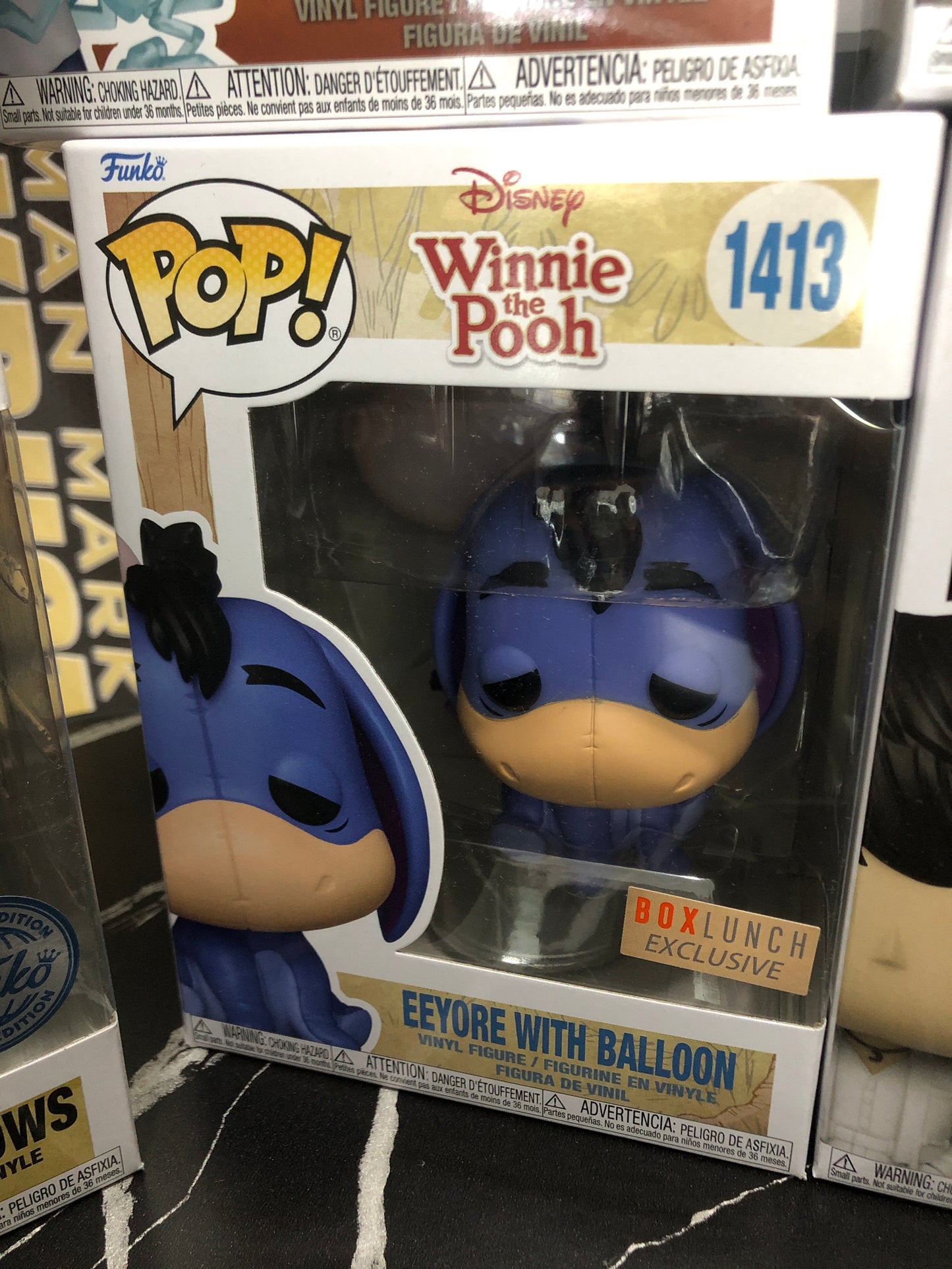 1413 Eeyore With Balloon BLE
