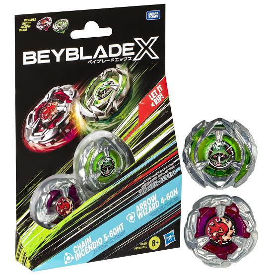 BX Hasbro Chain Incendio 5-60HT & Arrow Wizard 4-60N