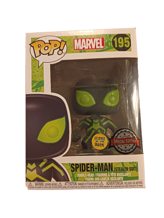195 Spider-Man (Stealth Suit) GITD SE
